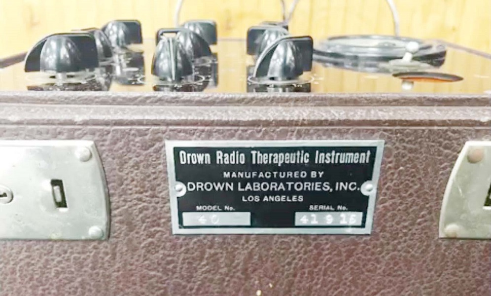 Drown Radio Therapeutic Instrument